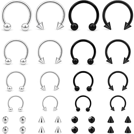 20G Surgical Steel Septum Ring: Versatile Piercing Jewelry