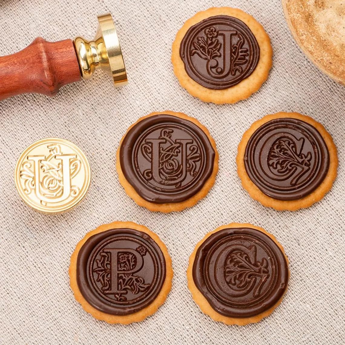 Custom Chocolate Stamp - DIY Chocolate, Logo Branding, Wedding & Birthday Gift, Personalized Embosser Stamp