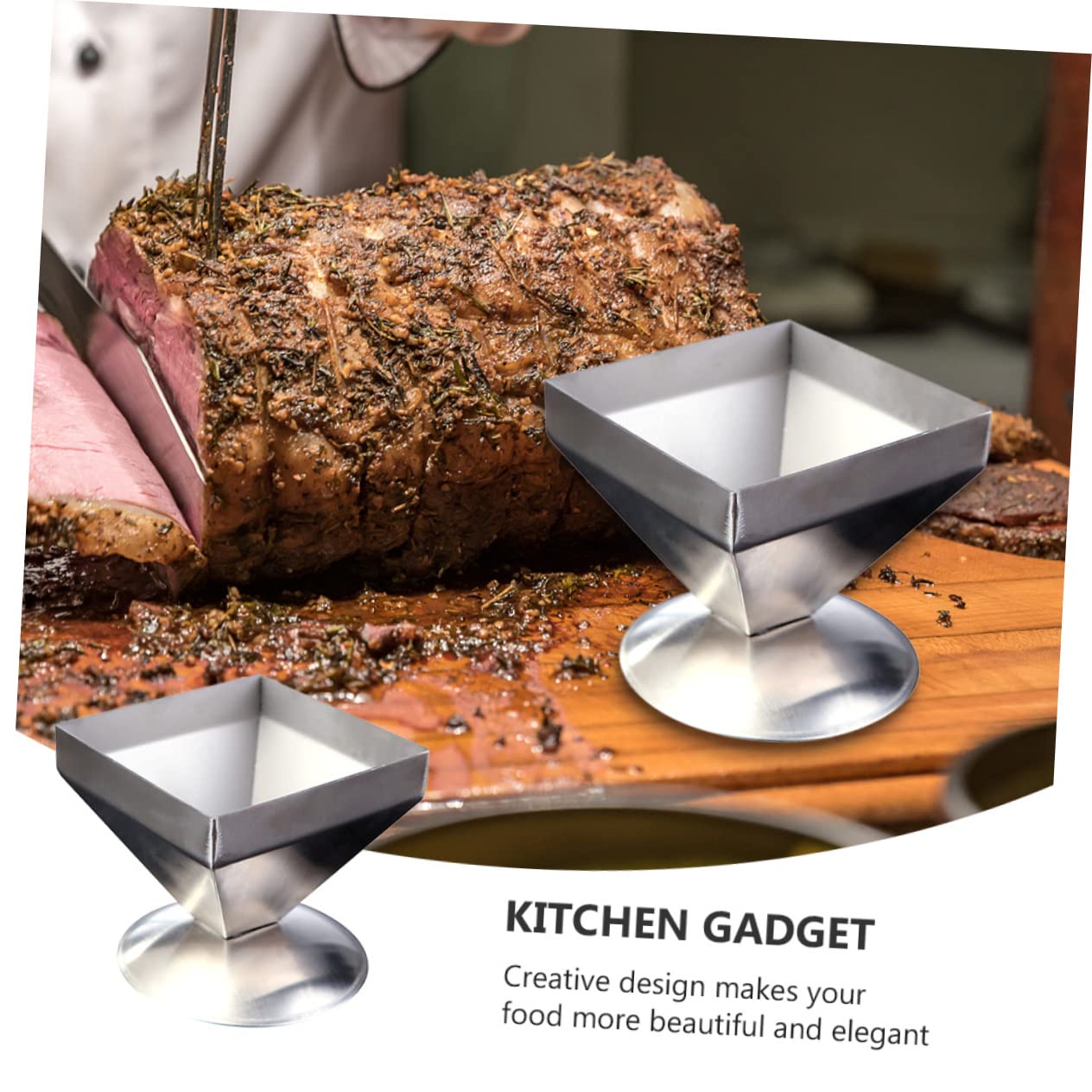 Ciieeo 3 Piezas Molde de carne pagoda molde para pastel de gasa vajilla porción redonda molde de bola de arroz moldes zongzi cozinha kitchen molde para cocina molde de acero inoxidable