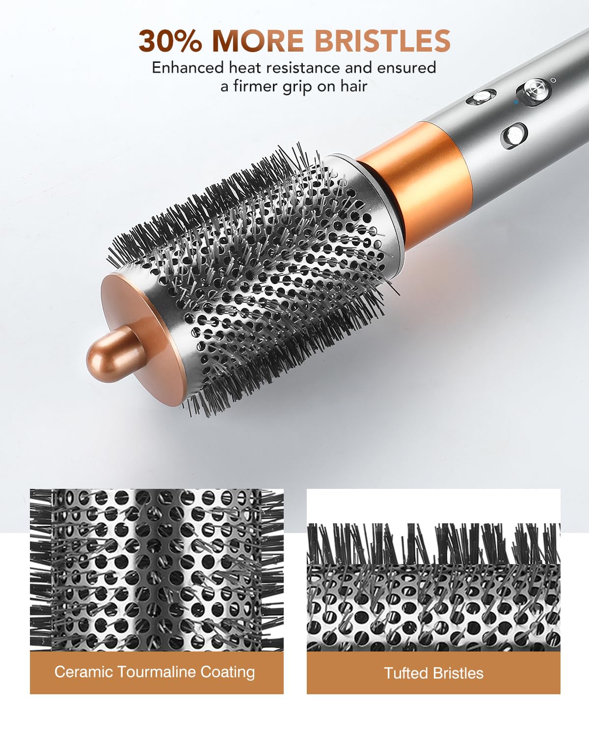 Diffuser & Large Round Volumizing Brush for Dyson Airwrap HS05 HS01 HS08