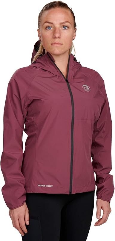 waterproof running jacket with hood womens