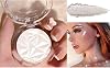 Highlighter Powder Makeup Palette, Diamond Shine Highlighter, Face Highlighter Palette, Long Lasting Lightweight Shimmer Colors for Highlighting and Contouring Pearl White