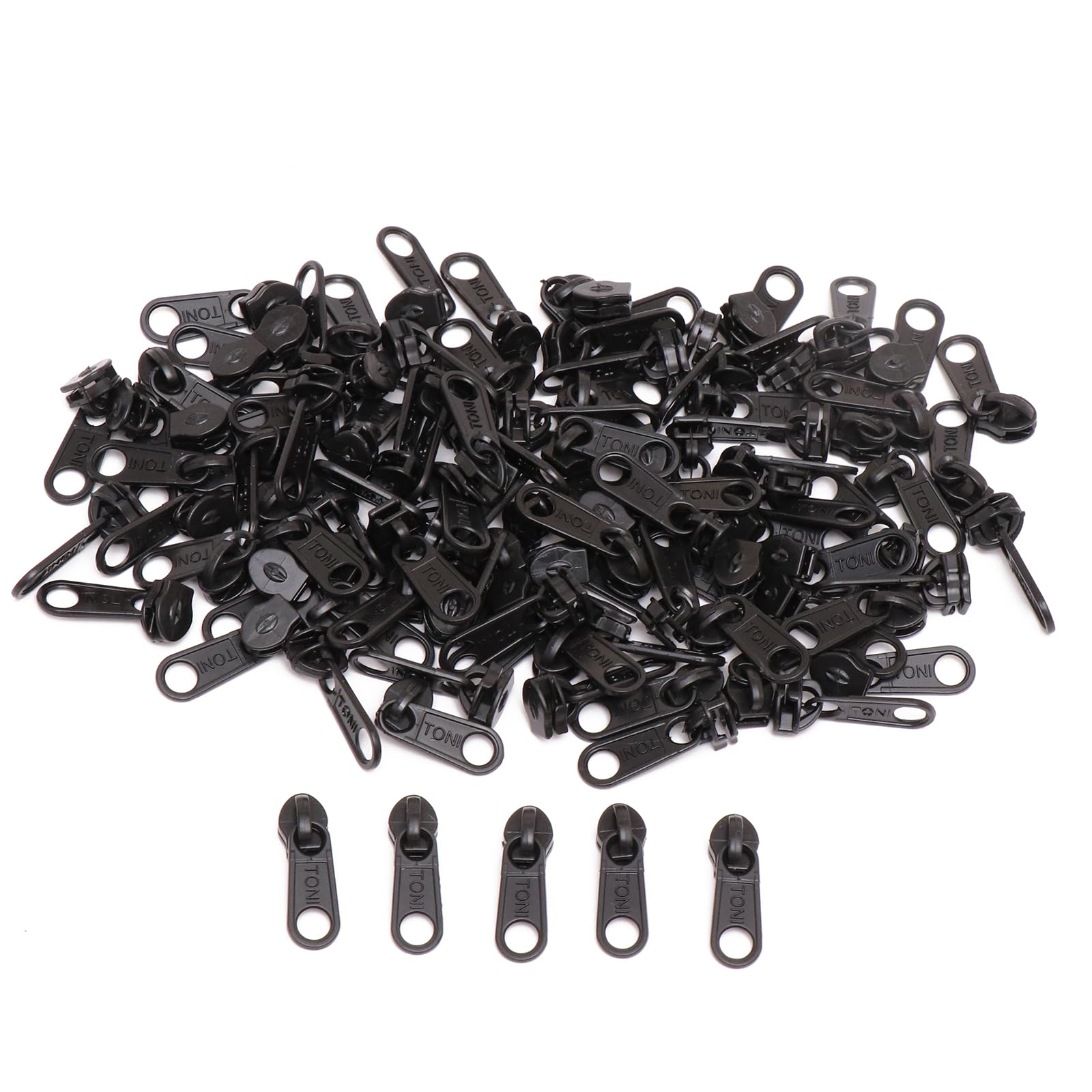 Togline BLACK TONI ZIP RUNNER,NO. #3 Auto lock Zip Runner-image-4