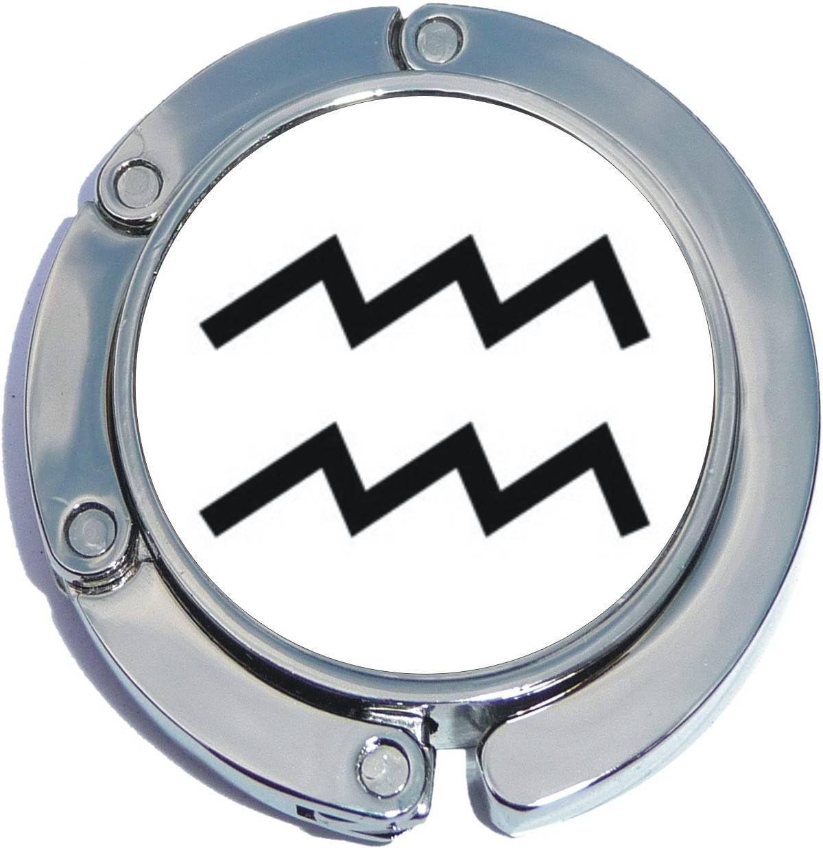 Aquarius Foldable Purse Hanger and Pouch