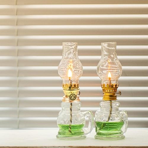 Miniatura 7 de OSALADI 1 juego de accesorios de lámpara de queroseno, soportes de metal, quemador de aceite esencial, accesorios de aceite esencial, mini quemador