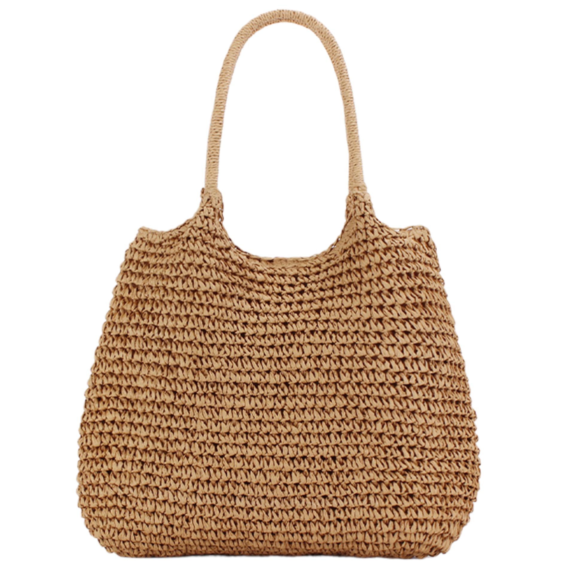 Sac à main de paille rétro idéal pour vos voyages d'été et sorties à la plage