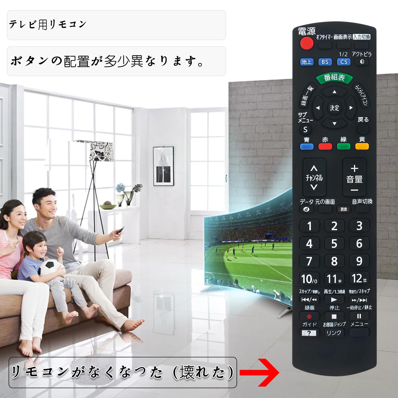 Amazon | 液晶テレビ用リモコン N2QAYB001017 N2QAYB000814
