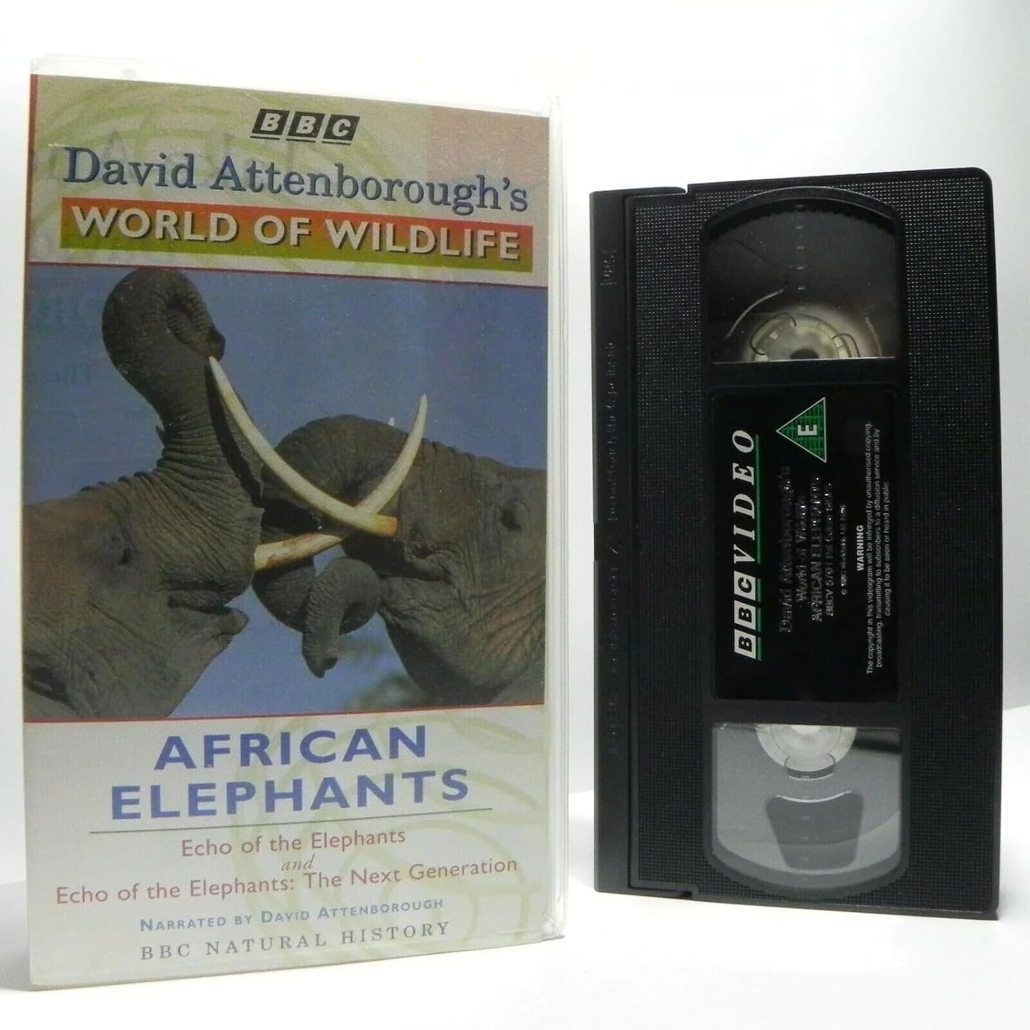Amazon.com: World Of Wildlife: African Elephants - D.Attenborough ...