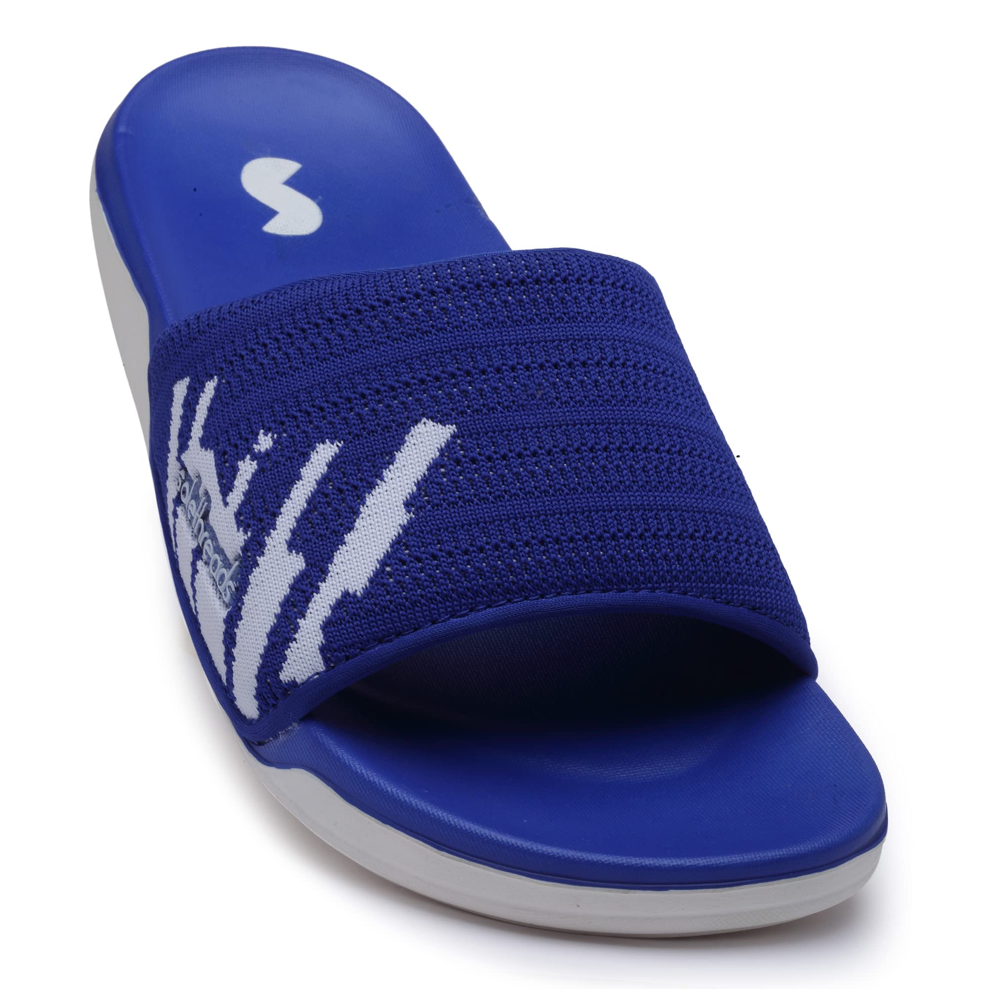 SOLETHREADS Skyscraper Slides| Fashionable| Breathable | Stylish | Lightweight | Anti-Skid | Durable | Superfoam For Ultra Comfort| Technical Utility |Premium Slides For Men Indoor and Outdoor use