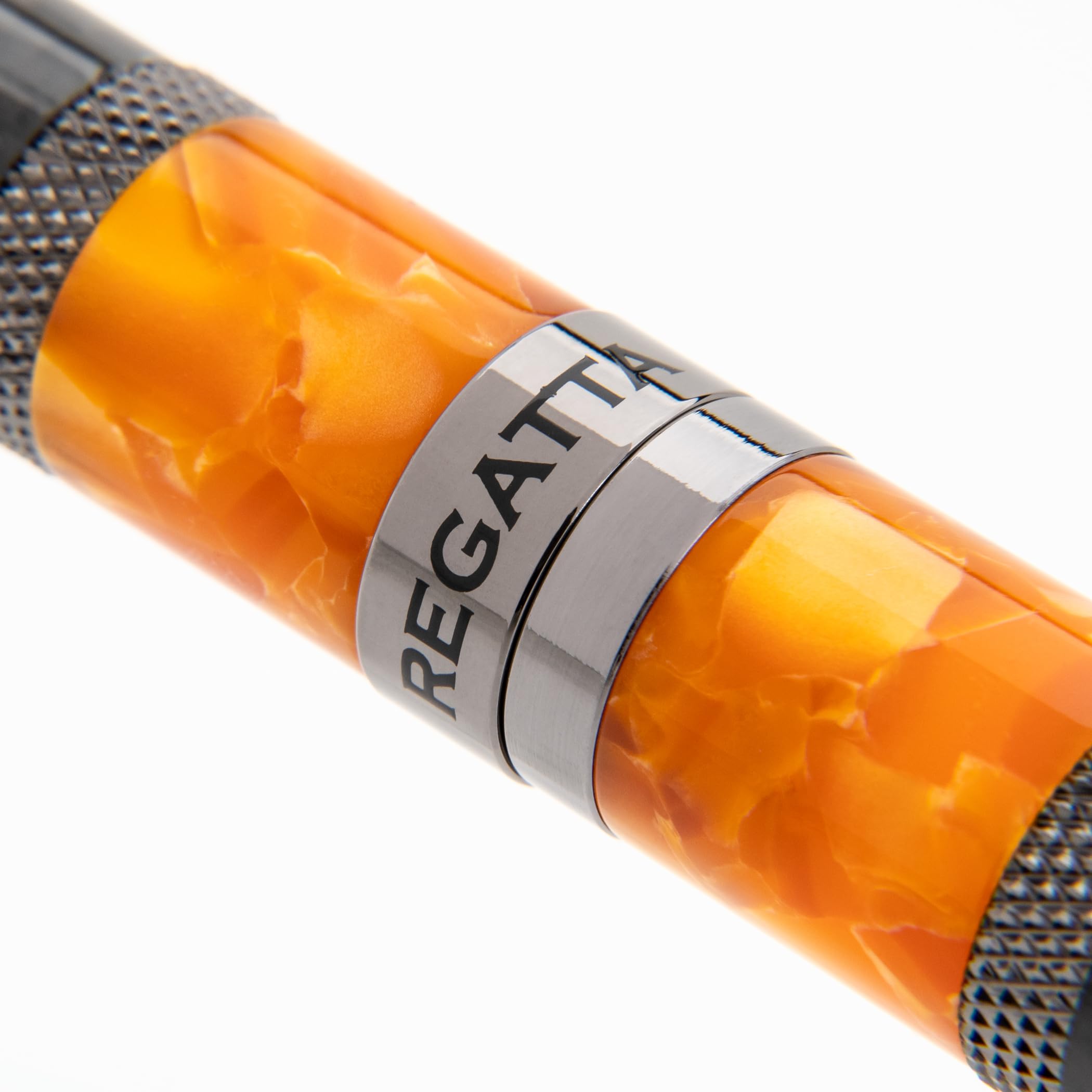 Monteverde USA Regatta Sport - Penna a sfera, arancione e fibra di carbonio, ricaricabile, con ricariche stile Parker, regalo di lusso