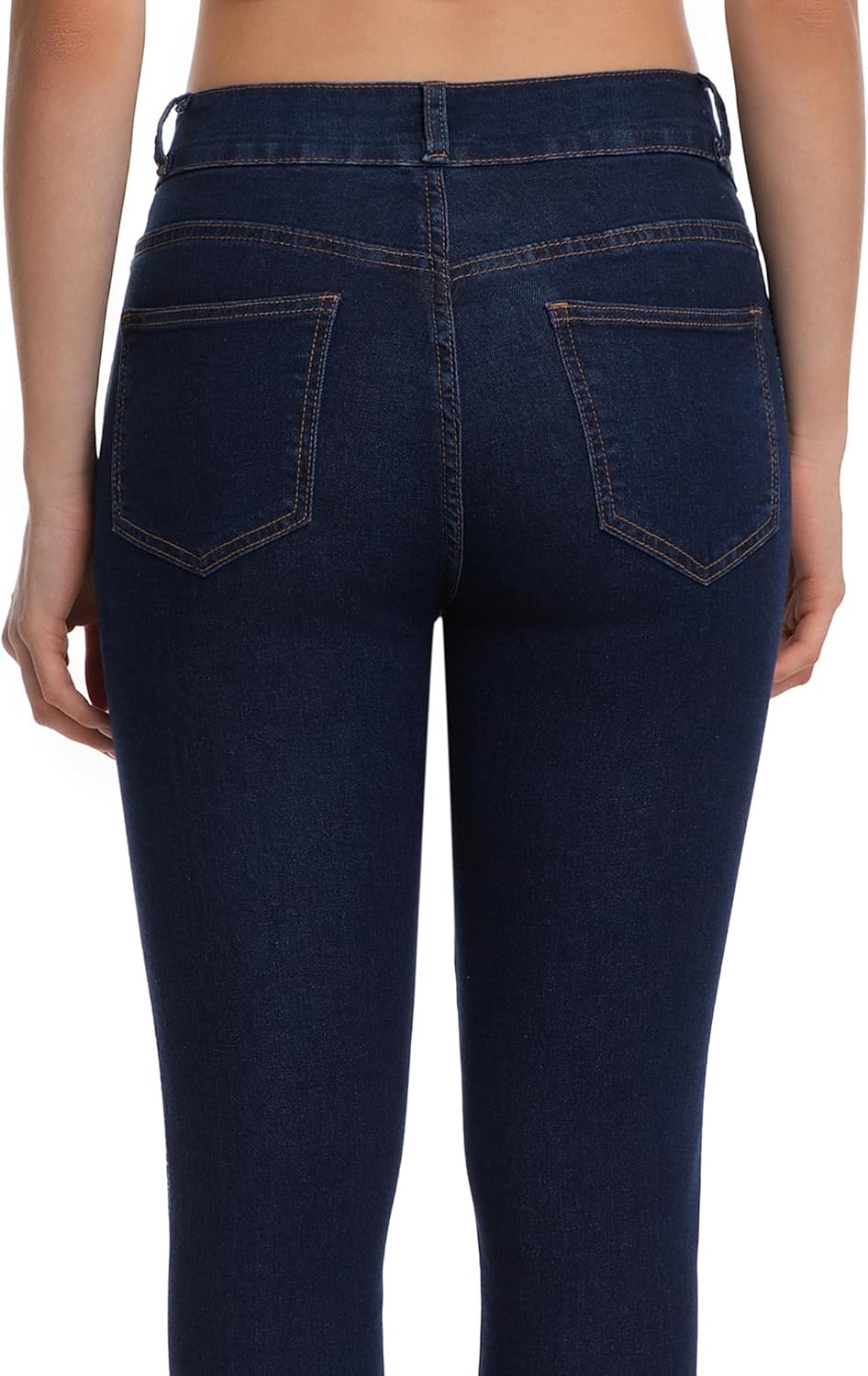 Skinny Jeans for Women High Waisted Stretch Vintage Denim Pants - Image 7