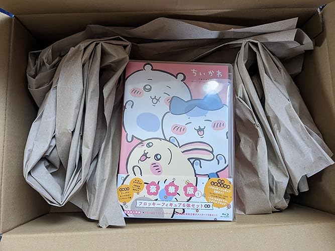ちいかわ 豪華版 DVD フロッキーフィギュア6体
