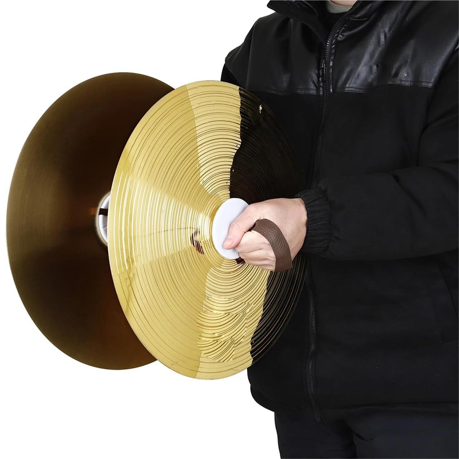 Typ Wydajności Talerz 14/16 Calowy Bęben Mosiężne Talerze Perkusyjne Splash Crash Hi Hat Jazz Instrumenty Muzyczne Akcesoria(14 Inch)