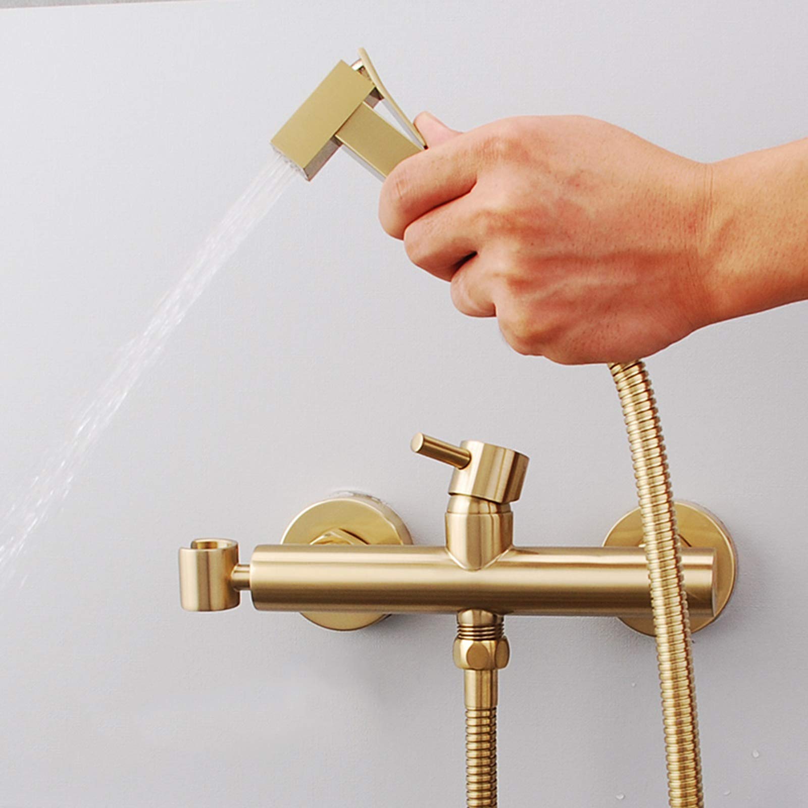 Shower Set Handheld Bidet Spruzzatore Ottone Acqua Calda E
