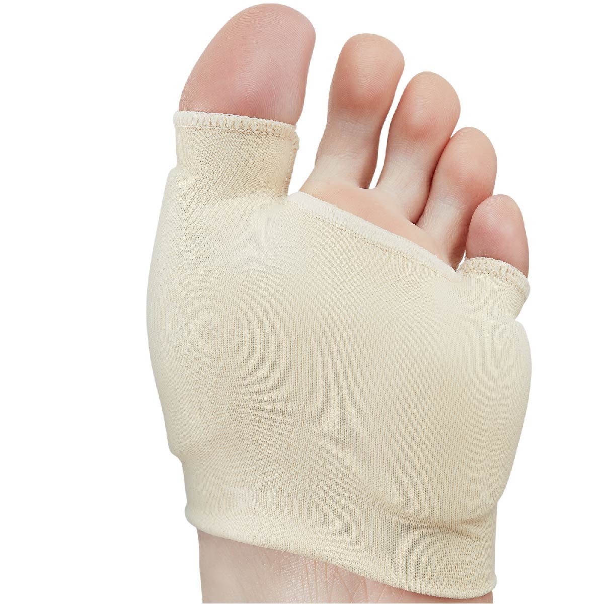 NatraCure Dual Bunion Gel Sleeve w/Forefoot Cushion (One Piece) Size: Large/X-Large - (1299-MC CAT) - For Relief from Pressure, Friction, Tailor & Hallux Valgus Pain (Pack of 2)