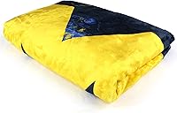Vista 2 de College Covers Everything Comfy Michigan Wolverines Manta Suave de Tiro Color Swept, 42" x 60