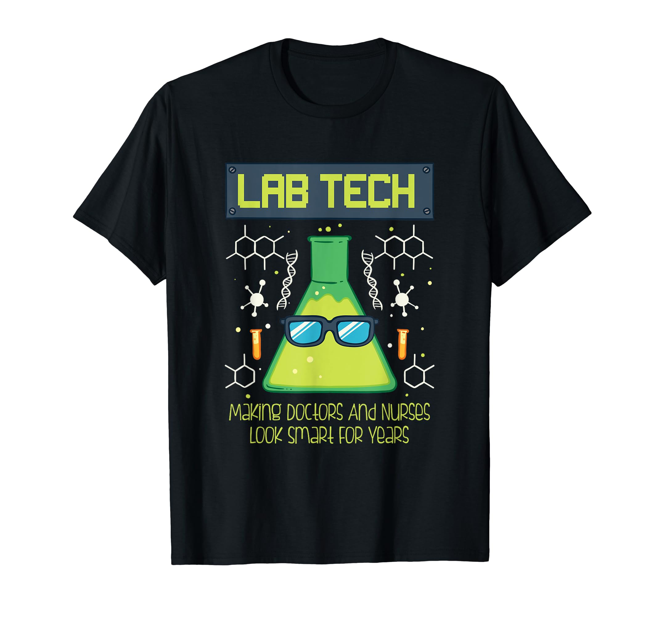 Funny Science Puns Humor Gift Lab Tech For Scientists T-Shirt