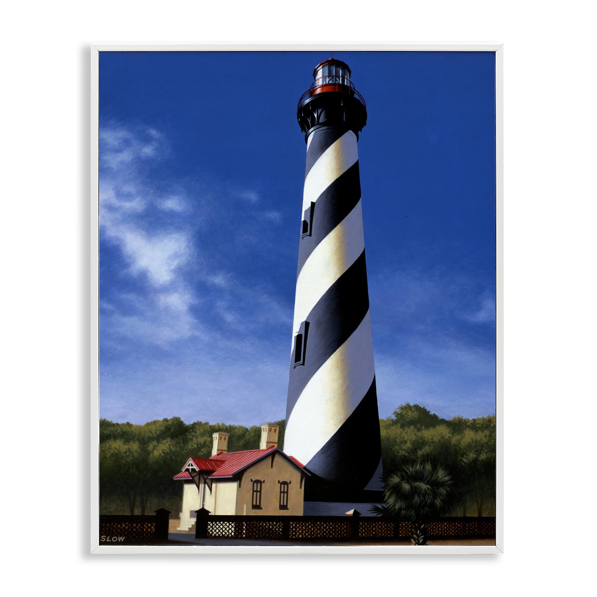 'St. Augustine Lighthouse'| Framed Giclee Art