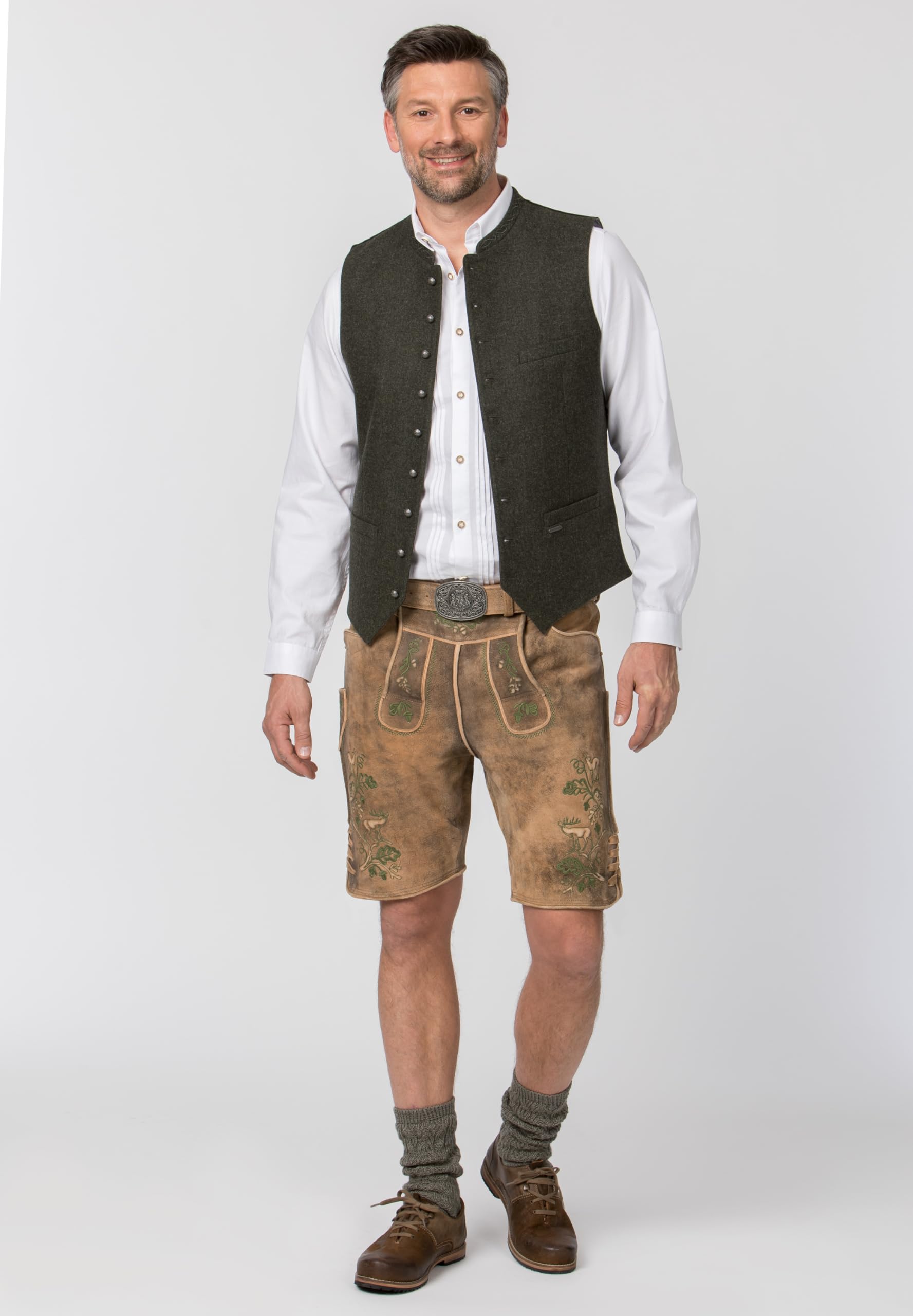 Stockerpoint Trachtenweste Devito Gilet tradizionale Uomo (Pacco da 1)
