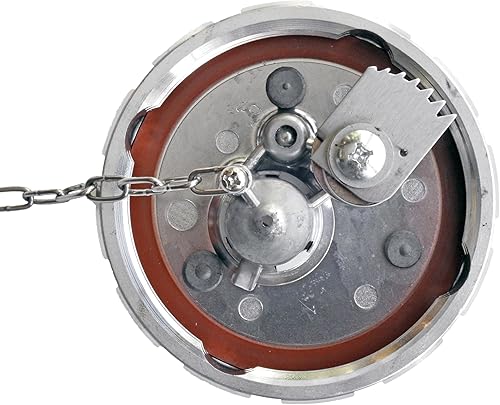 Miniatura 5 de Llave igual par 3 12" nominal 8 TPI bloqueo aluminio diesel tapa de combustible