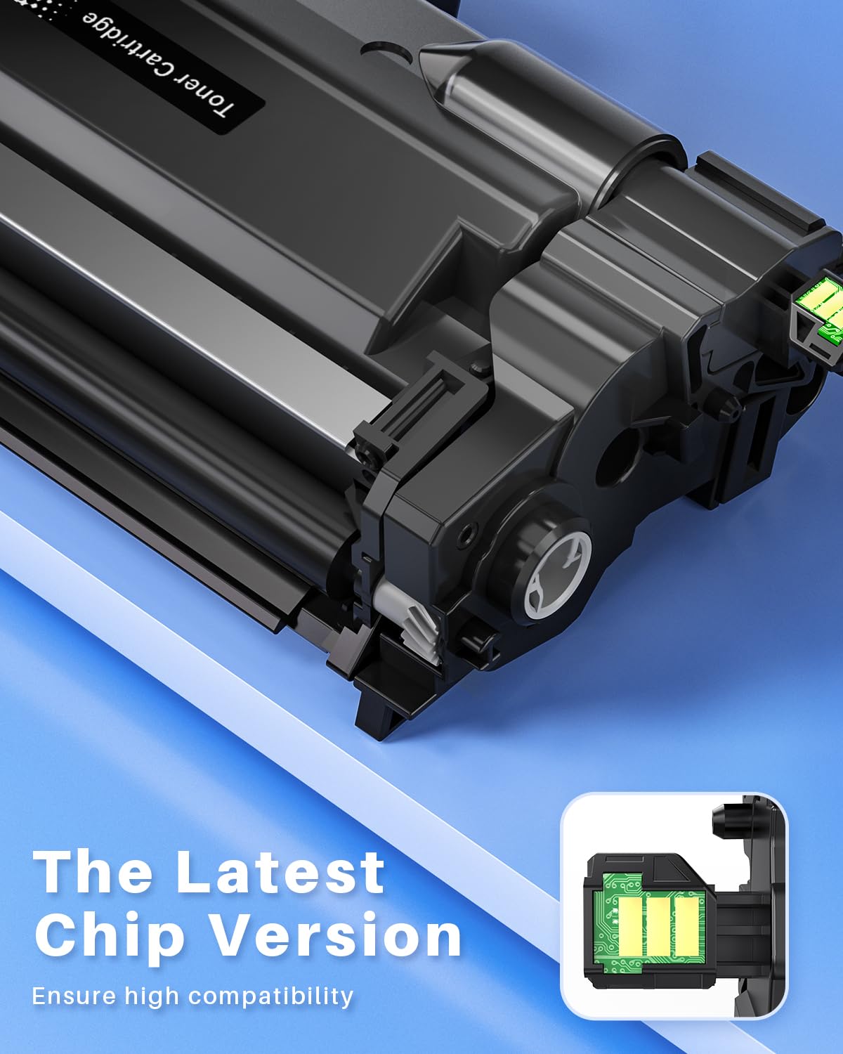 INK4U TN2510XL Toner, 2 Nero, Alta Capacità, Chip Recente, Compatibili per Brother TN2510 TN2510XL Compatibili per HLL2865DW, MFCL2960DW, MFCL2980DW, HL-L2400DWE, MFC-L2800DW, MFCL2827DWXL, DCPL2665DW