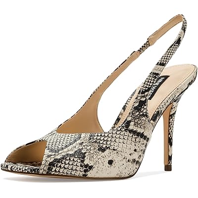 Nine West Pretta light natural snake multi