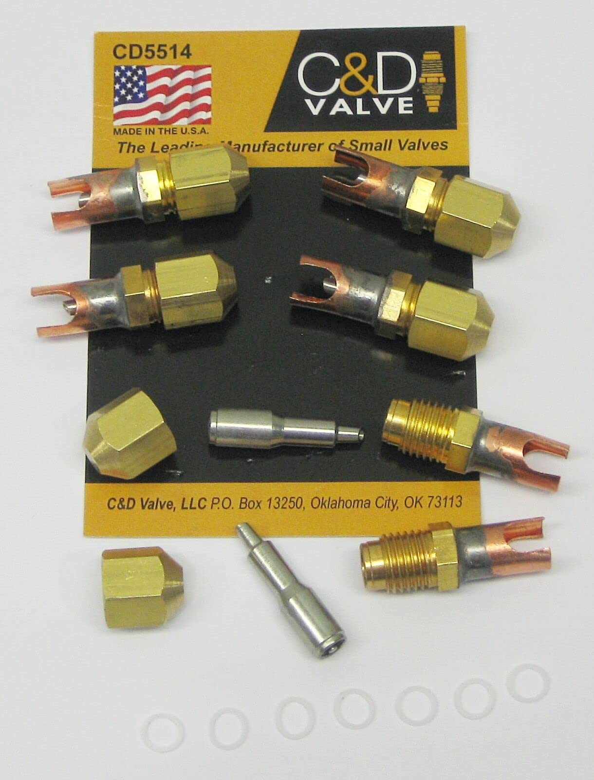 Amazon.com: Braze-On Self-Piercing Copper Saddle Valve for 1/4
