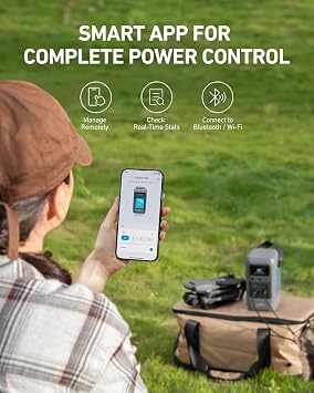 Anker SOLIX C200 DC, 192Wh 200W DC Portable Power Station(RENEW)