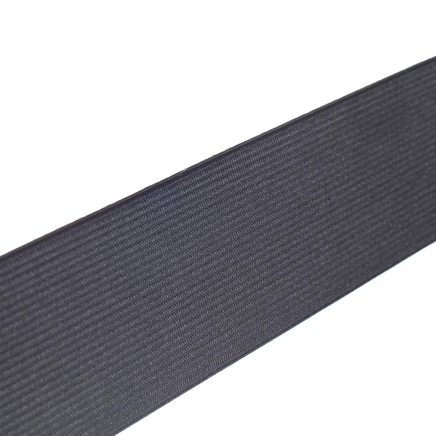 TUKA-i-AKUT 80 Metros x 100mm Elásticas Planas Bandas de Costura, Bandas de elástico de Cuerda, para la Ropa Personalizada, Artesanía DIY Hogar, 80m(2x40m) Largo, 100mm Ancho, Negro TKB5092-black-2X
