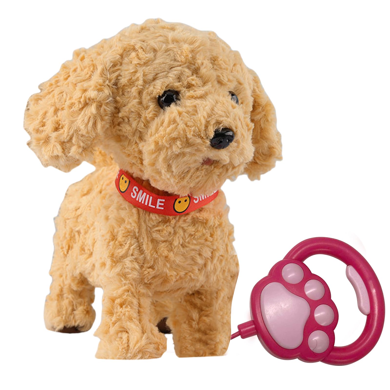 Robot Cane Wuffy 2026 Con Cucciolo Artificiale Insonne Vivente, Giocattolo Morbido per Bambini, Finge Di Vestirsi, Cucciolo Realistico di Peluche Con Telecomando e Guinzaglio