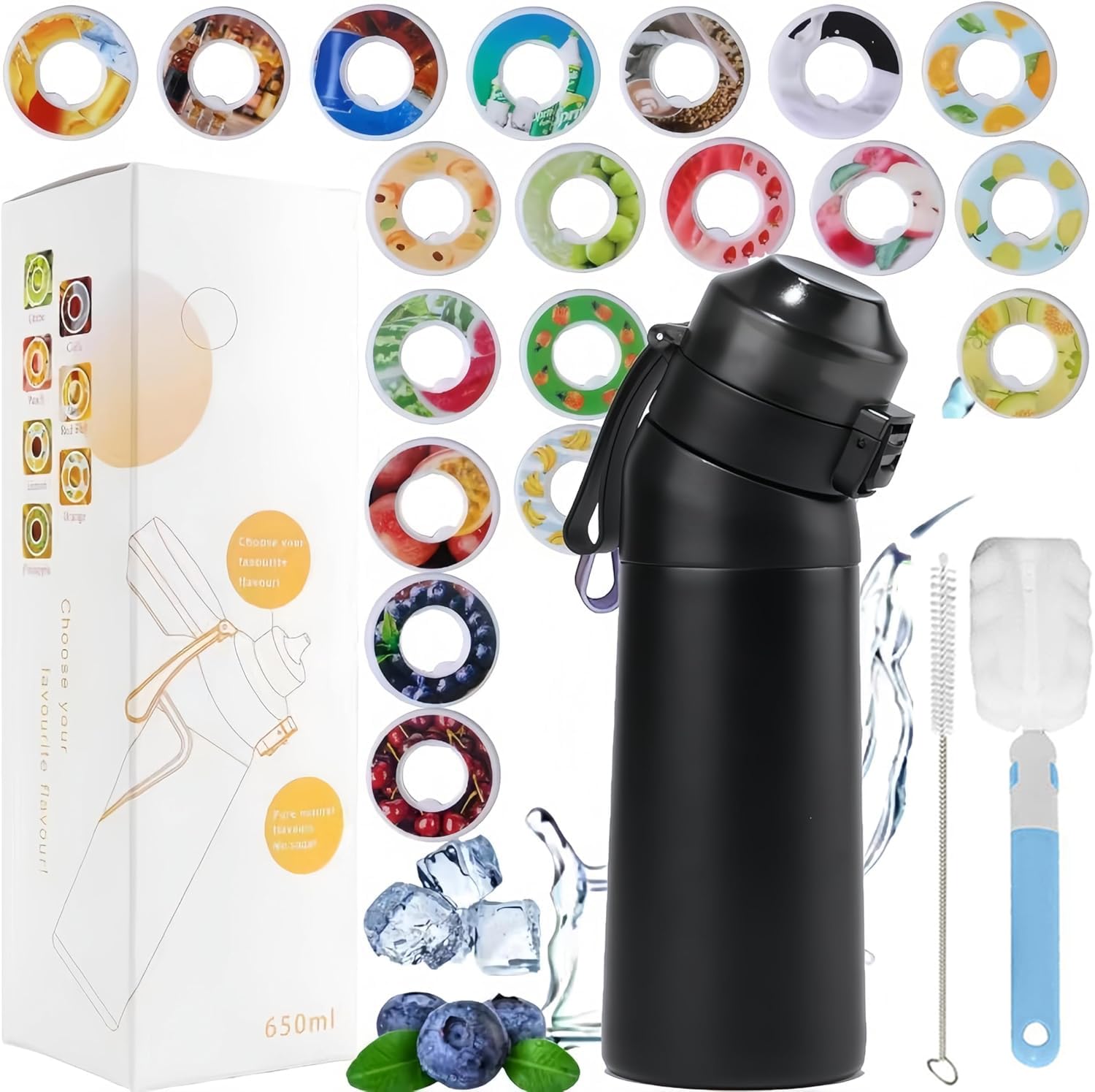 Amazon.co.jp: 【新しい保温マグカップ】味が変わる水筒、フルーツ