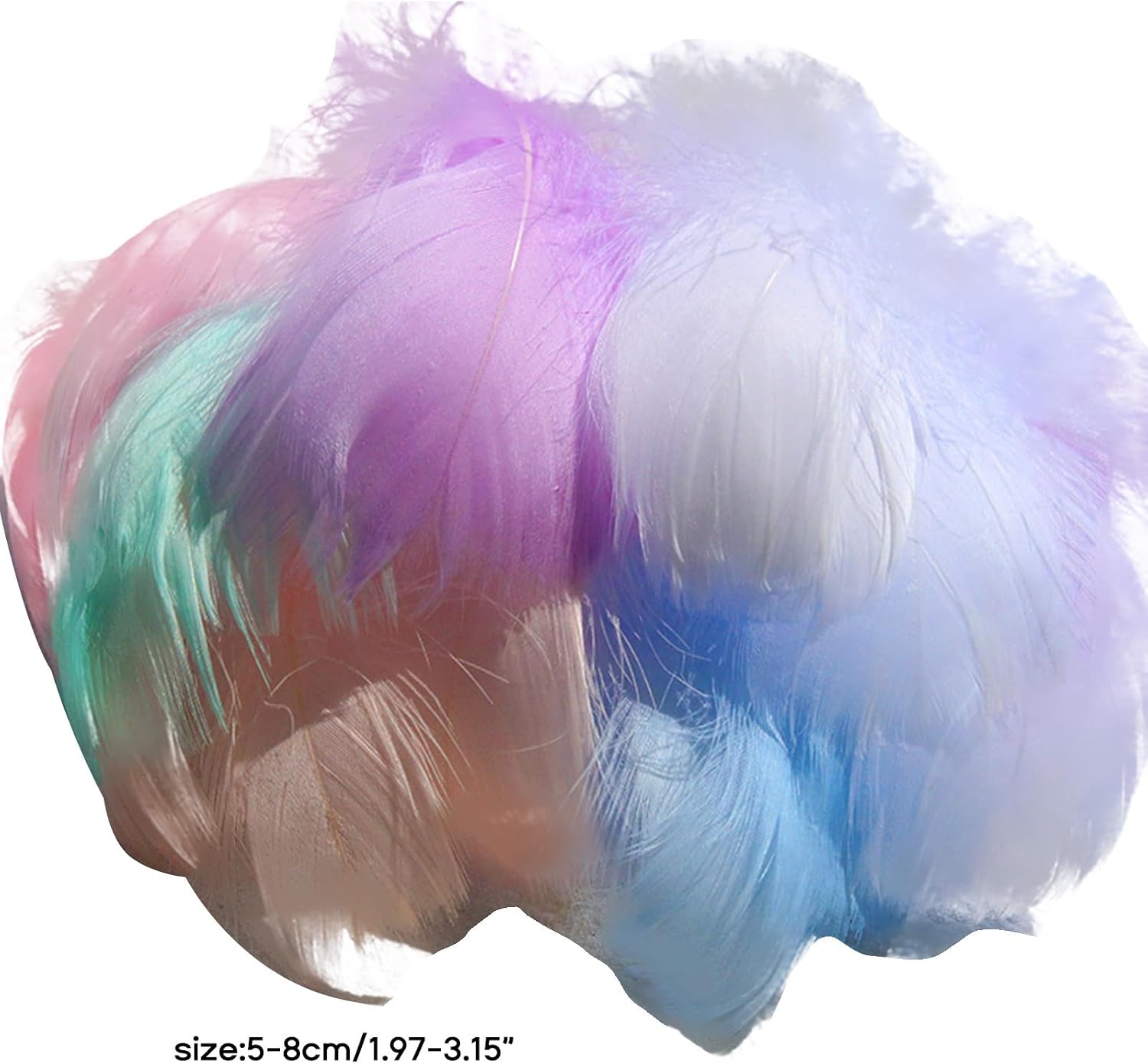 100pcs Natural Goose-Feathers For Wedding Party Table Centerpieces Bobo-Balloon Filled Flower Arrangement Decoration Bobo-Balloons Feather