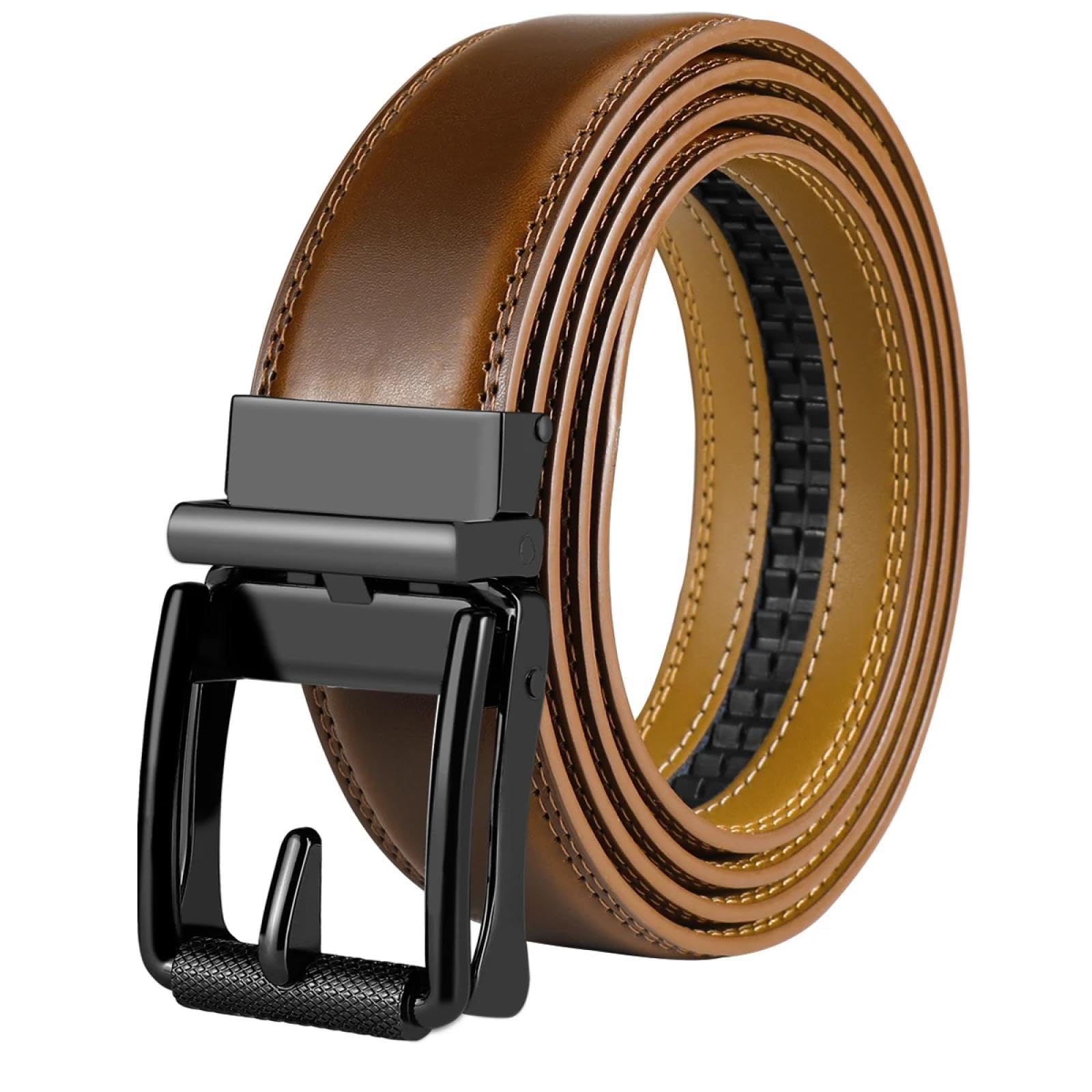 Ceinture automatique pour hommes décontractée avec boucle de ceinture