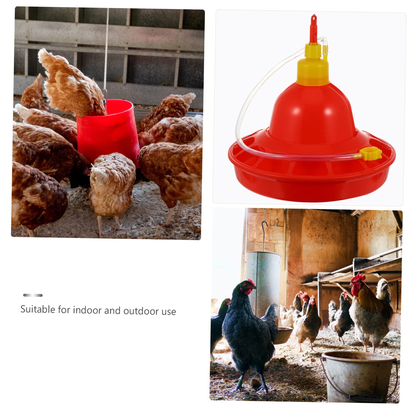 Comedero Automático para Pollitos De Granja Comedero para Agua Comedero para Pollitos