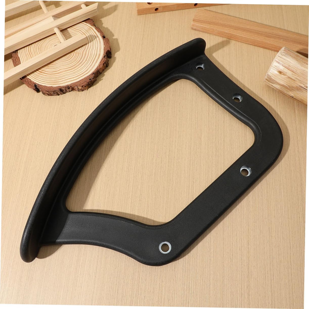 Veemoon 4Pcs Sturdy Arm Rest Replacements for Chairs Fit Professional Chair Armrest Parts Comfortable Grip Design for Home and Office Use