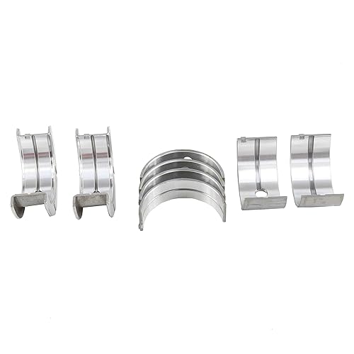 Miniatura 3 de DNJ MB1130 Juego de rodamientos principales tamaño estándar para Dodge 3.9L V6 OHV 87-03 aspirado naturalmente