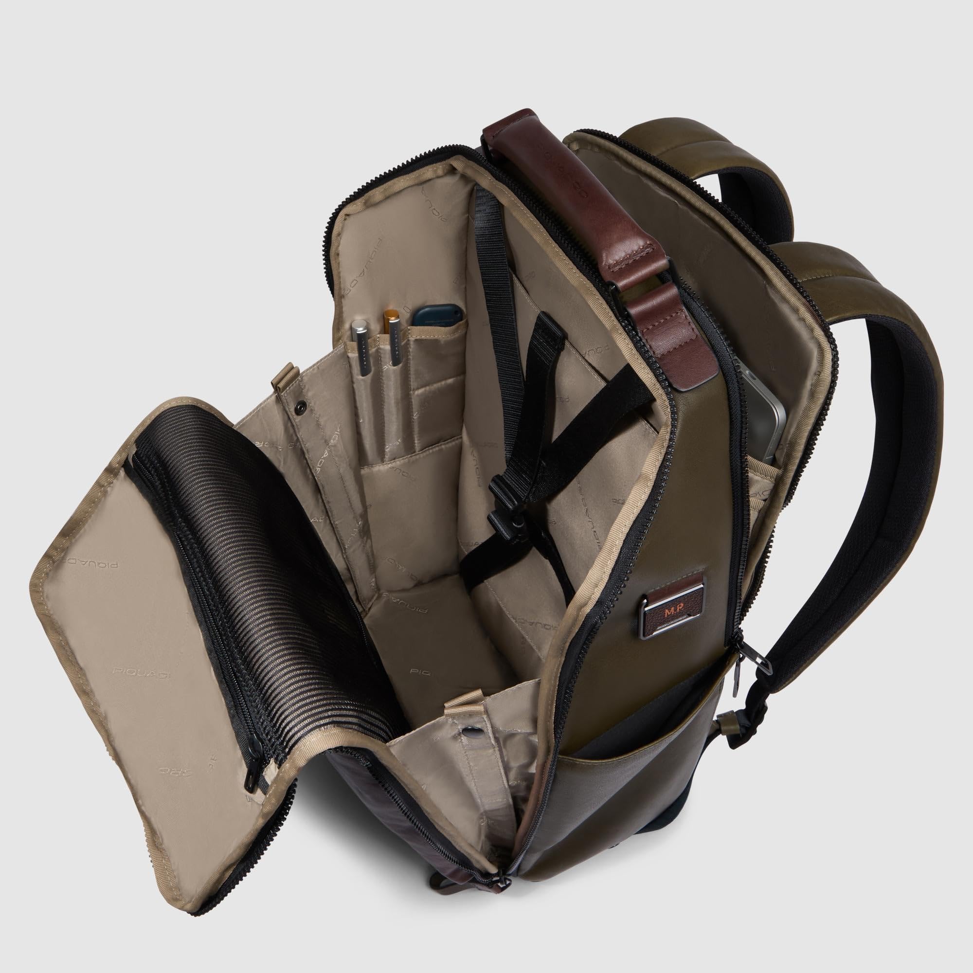 PIQUADRO Zaino da viaggio porta pc 15,6"