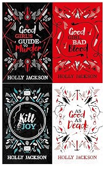 A Good Girls Guide to Murder By Holly Jackson Collectors Edition 4 Books Set A Good Girls Guide to Murder, Good Girl Bad Blood, As Good As Dead & Kill Joy