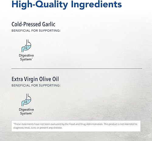 Miniatura 3 de NORTH AMERICAN HERB & SPICE Garlex - Aceite de ajo silvestre, contiene cilantro, albahaca, jengibre, hinojo, oréganol P73, sin OMG, 110 porciones