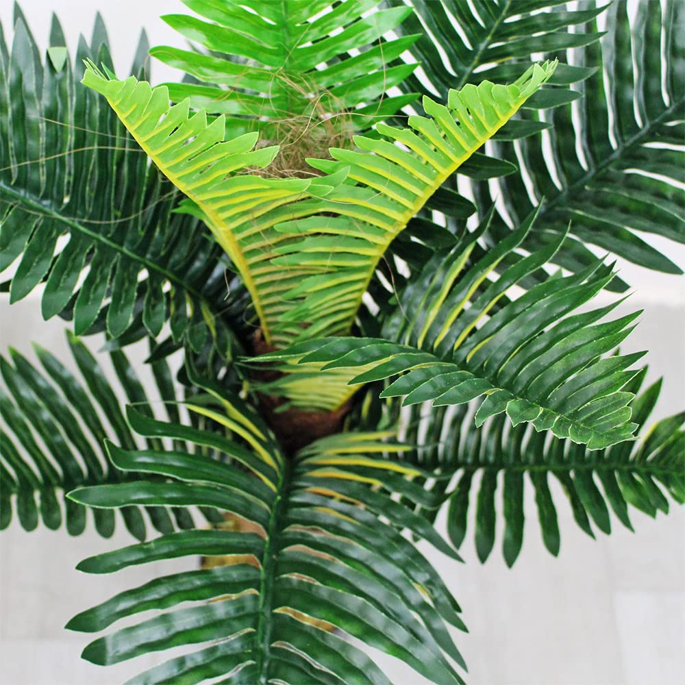 Decovego Palmier Fougère Plante Artificielle Artificiel 65cm