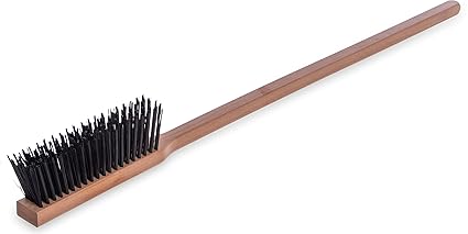 Carlisle 4577200 Pizza/BBQ Oven Brush, Carbon Steel Bristles, 5-1/2