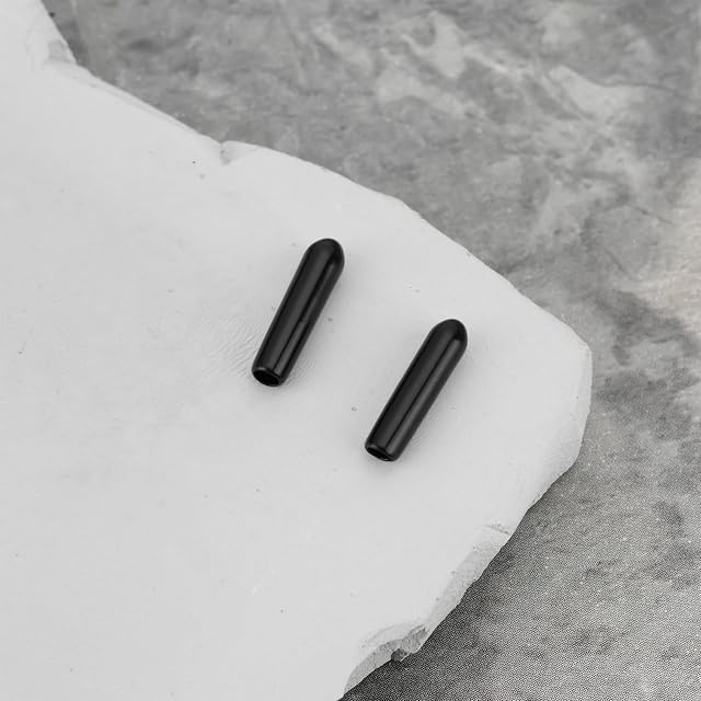 Foto 6 de 7 de Be In Your Mind 100 fundas de cuello de 2,5 mm adecuadas para conectar collares puntiagudos con un diámetro…