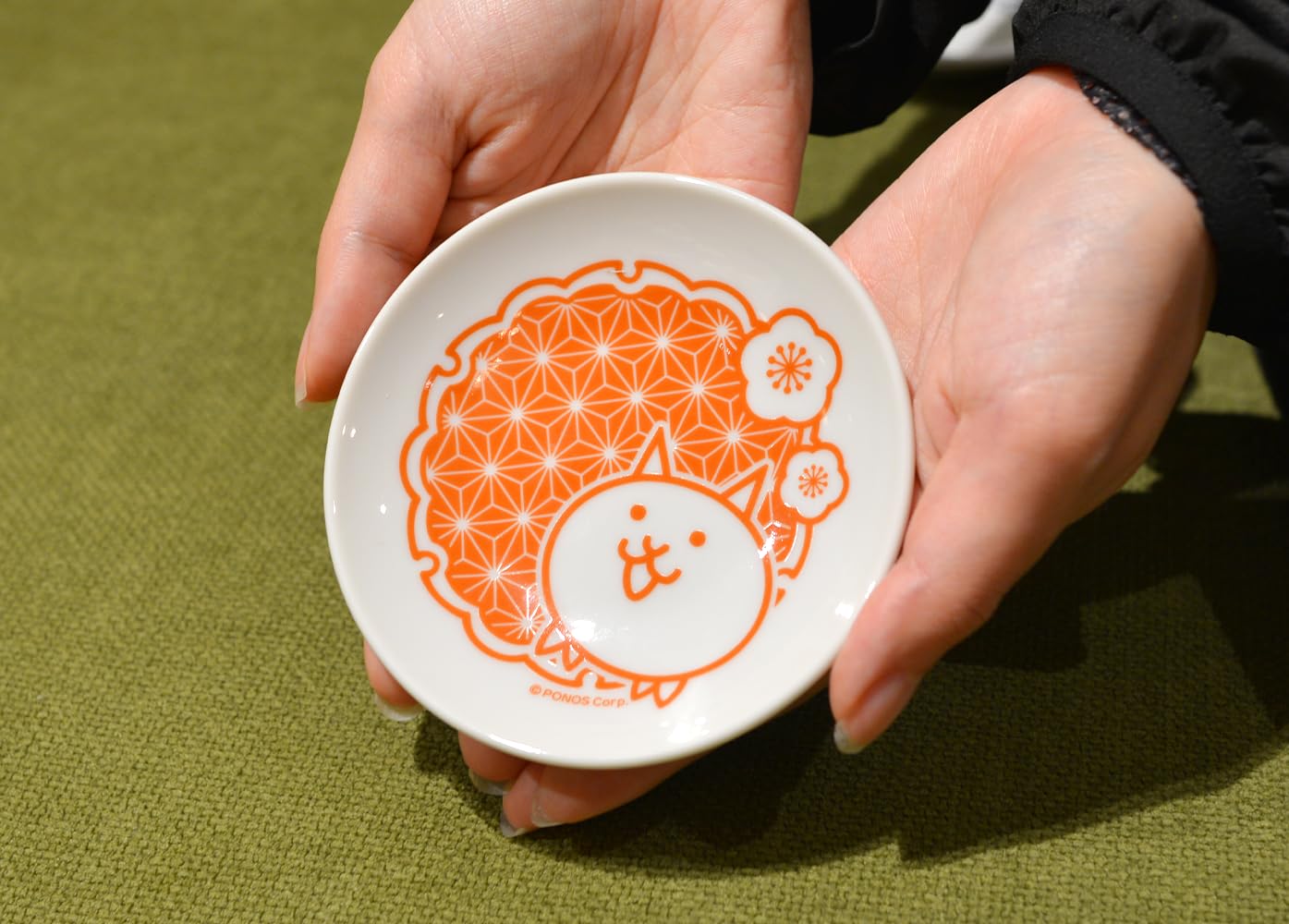 Amazon | 【にゃんこ大戦争】 ネコ＆タンクネコ 和柄豆皿セット