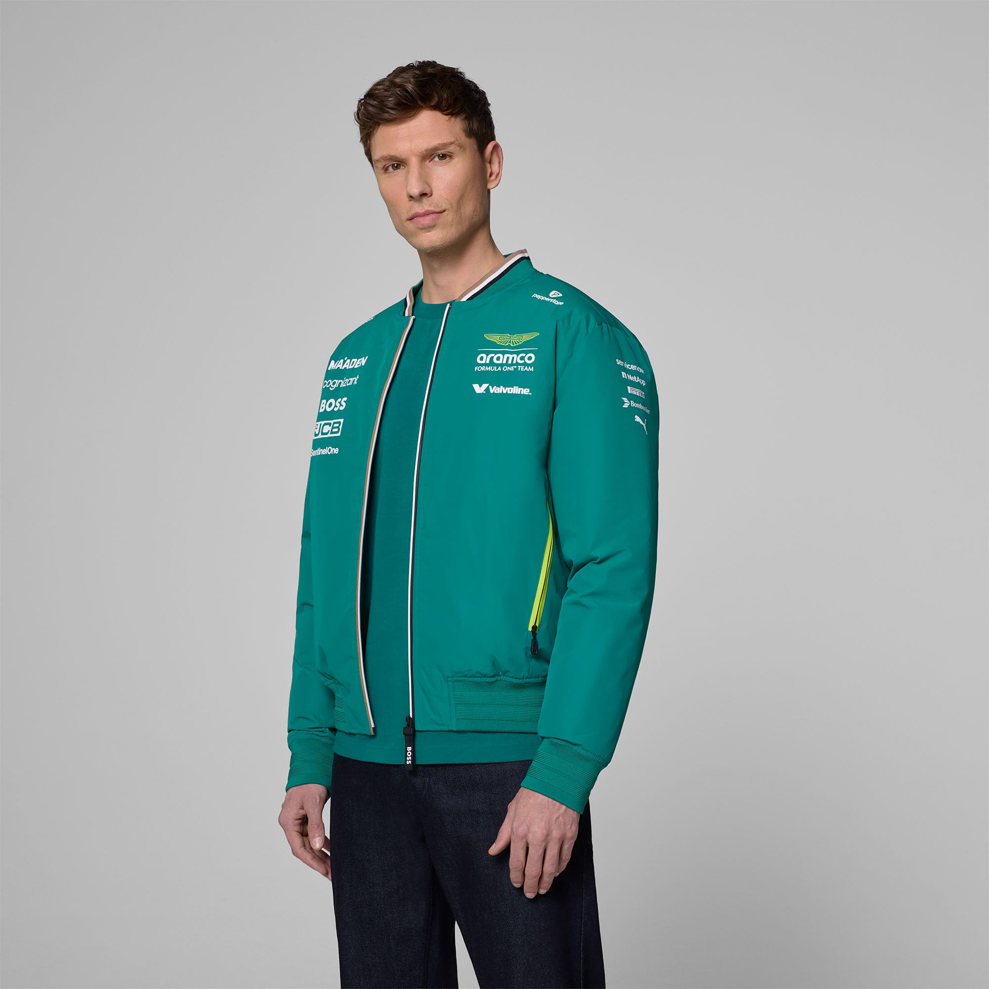 Aston Martin F1 2025 Chaqueta Bomber del Equipo