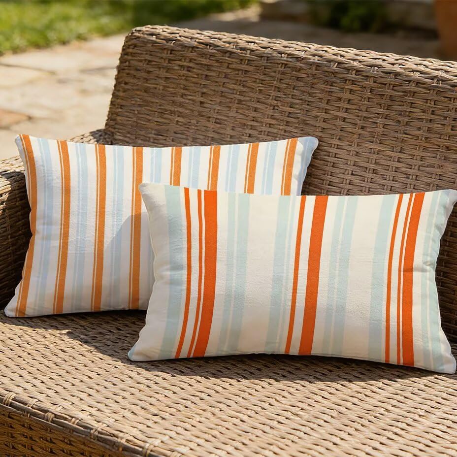 Coussin extérieur imperméable 50x70 housses résistantes aux UV pour terrasse