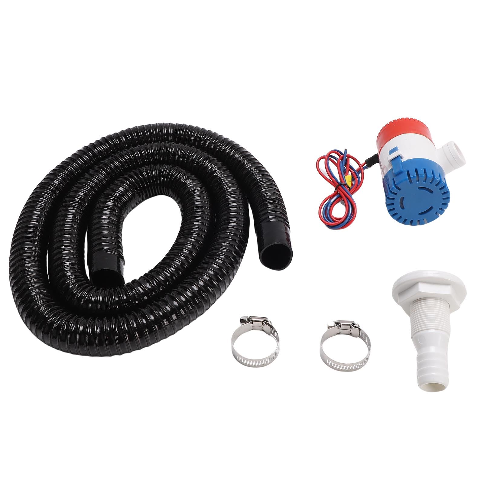 Kit de Plomería para Bomba de Sentina, 12V 1100gph Manguera de