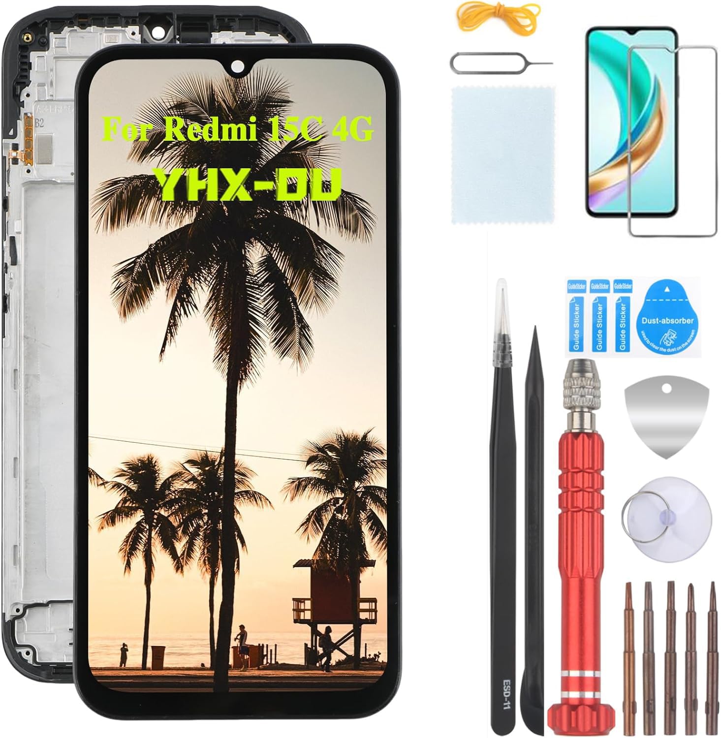 Kit Écran LCD pour Xiaomi Redmi 15C 4G avec tactile haute précision - 8