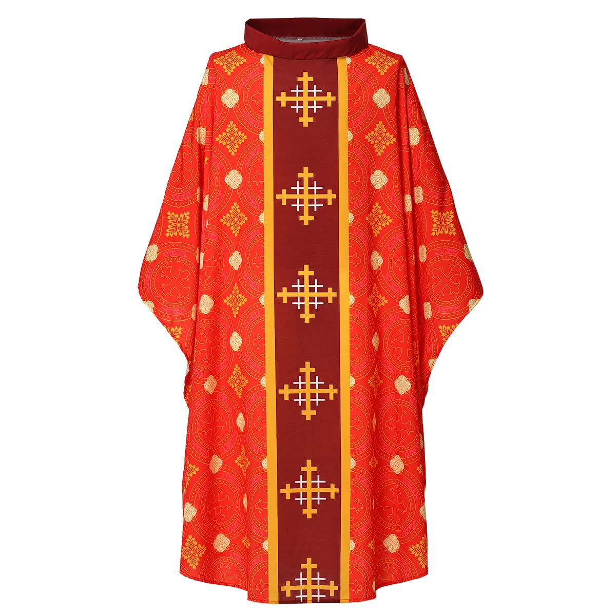 COSDREAMER Unisex Church Vestments Priest Clergy Chasuble Catholic Mass ...