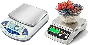Bonvoisin 5000g, 0.01g Lab Scale and 6kg, 1g Kitchen Scale