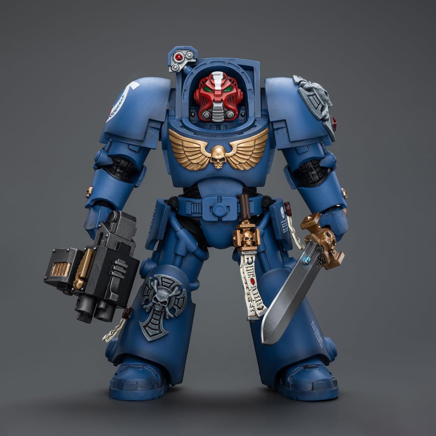Pipigirl Genuine License 1:18 Action Figure, Ultramarines Soldier Models Action Figures Kits